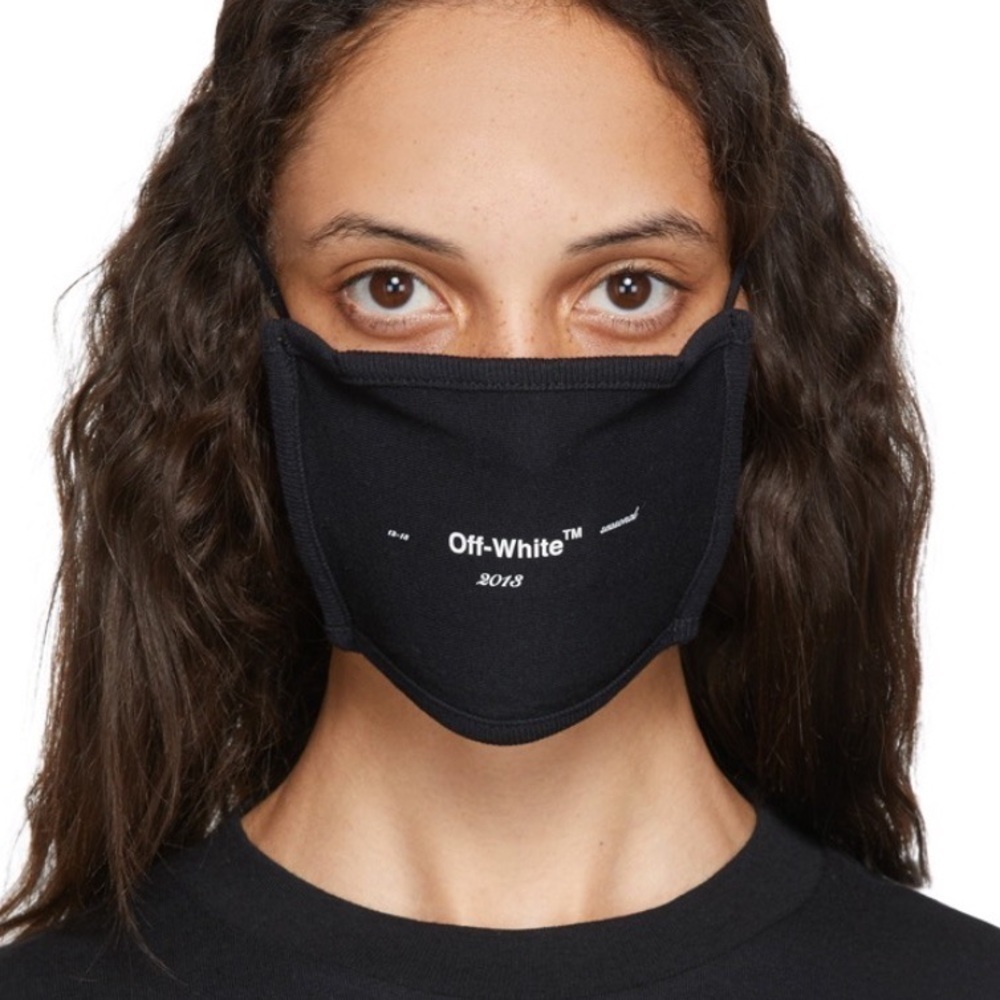 OFF-WHITE Logo Mask